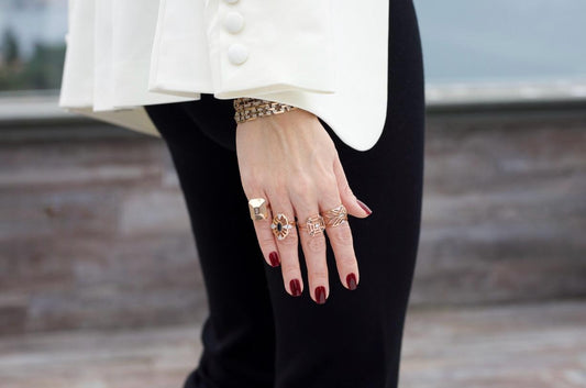 Midnight Geometry Yüzük - MuffGem