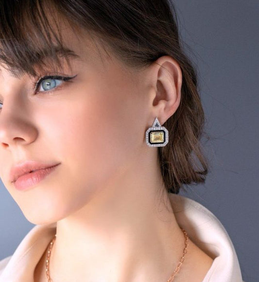 Golden Halo Küpe - MuffGem