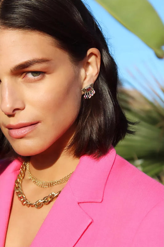 Aztec Cascade Küpe - MuffGem