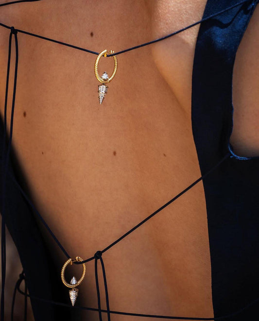 Pinnacle Hoops Küpe - MuffGem