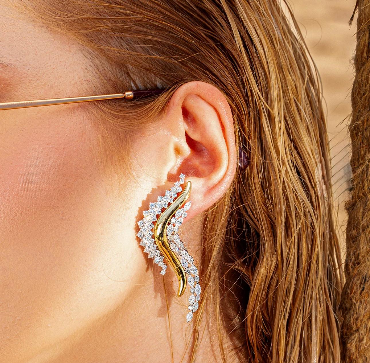 Lumière Swoop Küpe - MuffGem