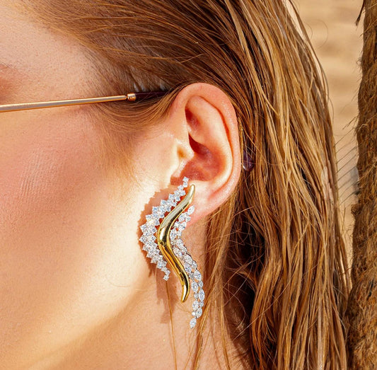 Lumière Swoop Küpe - MuffGem