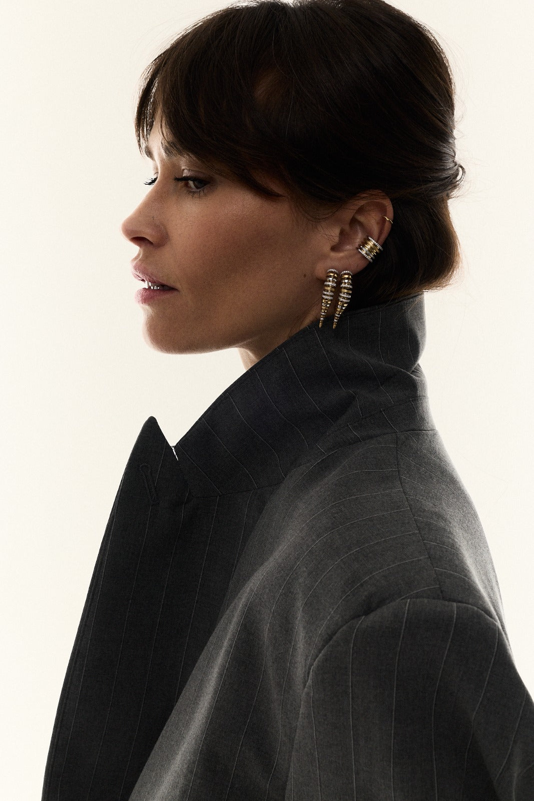 Mixed-Texture Earcuff