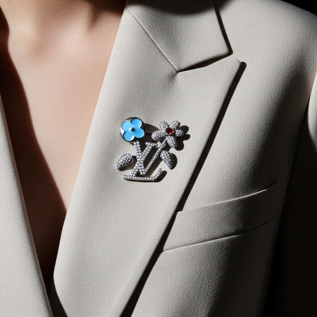 Glacier Leaf Broş (İthal Kutulu Model)