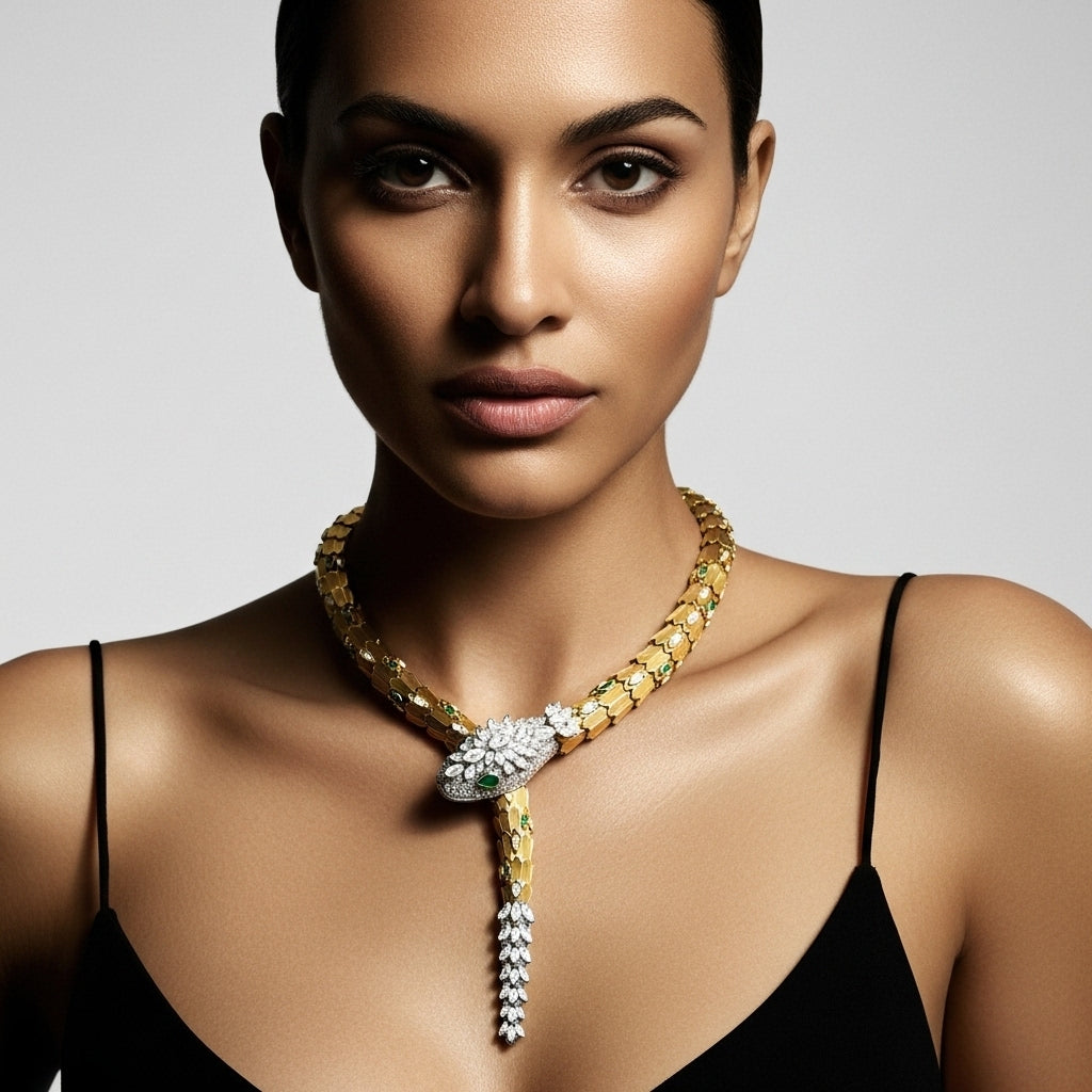 Verdantia Serpent Kolye (İthal Kutulu Model)