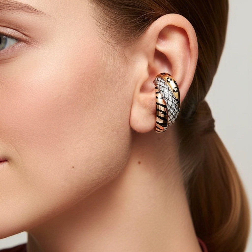 Animalia Fusion Küpe (İthal Kutulu Model)