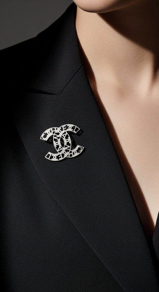 Frosted Filigree Broş (İthal Kutulu Model)