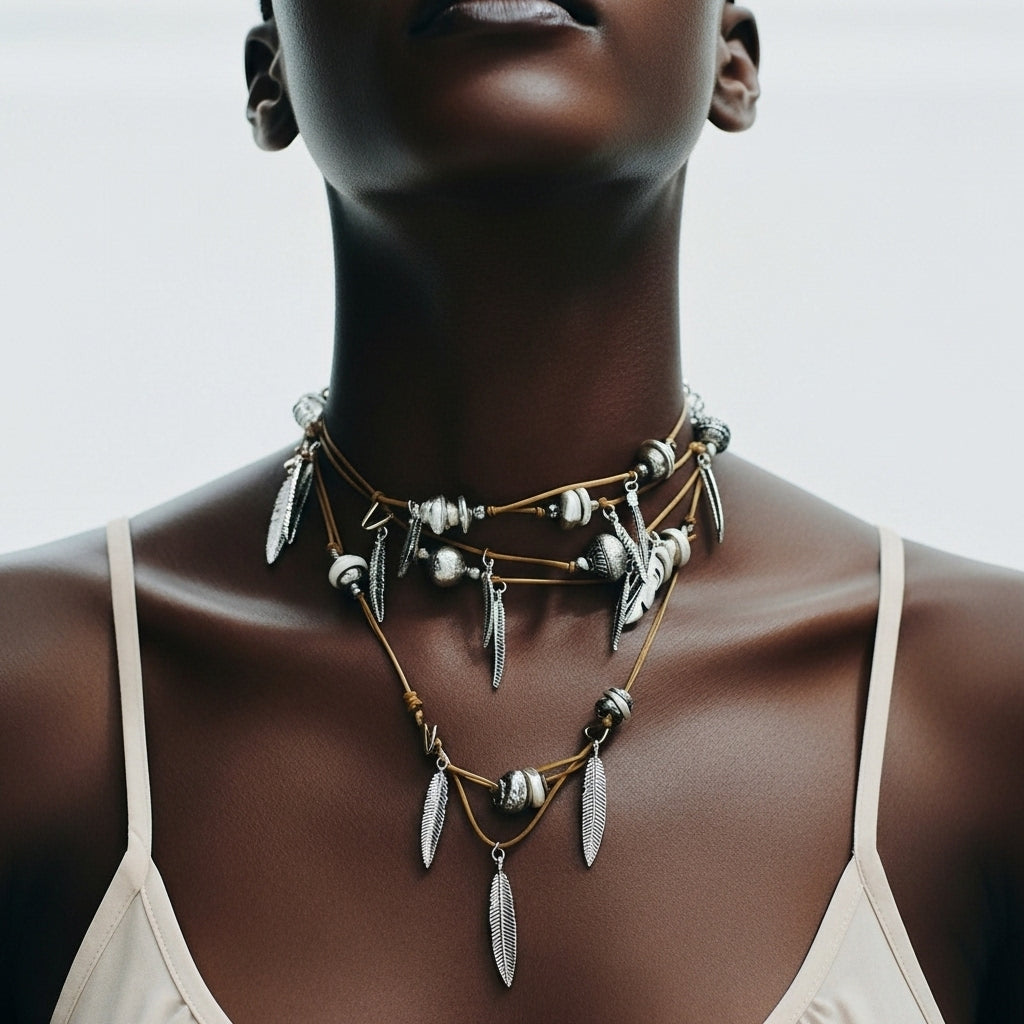 Velora Featherline Kolye