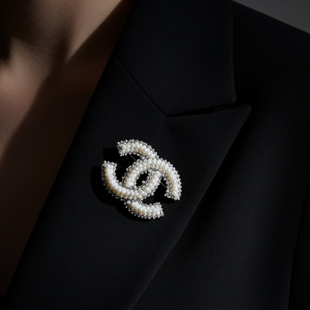 Duchess Pearl Broş (İthal Kutulu Model)