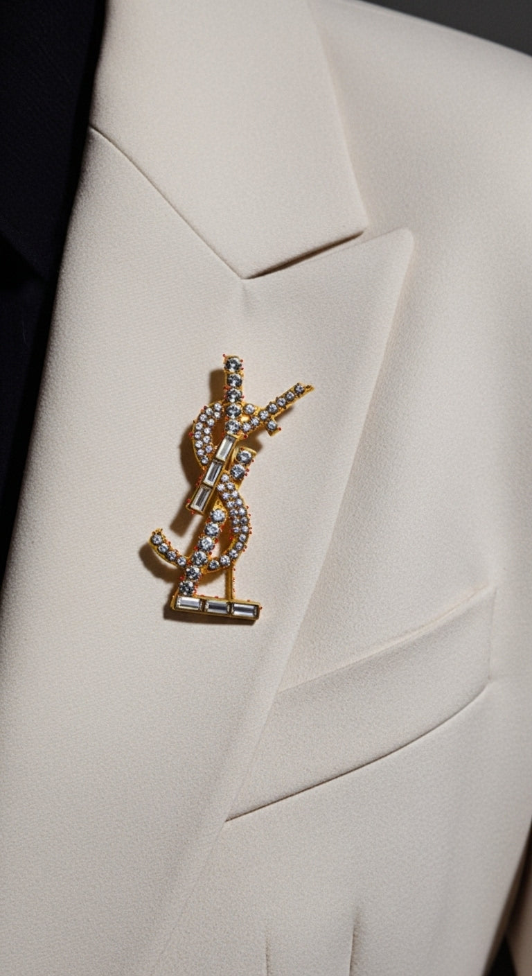 Glacé Baguette Broş (İthal Kutulu Model)