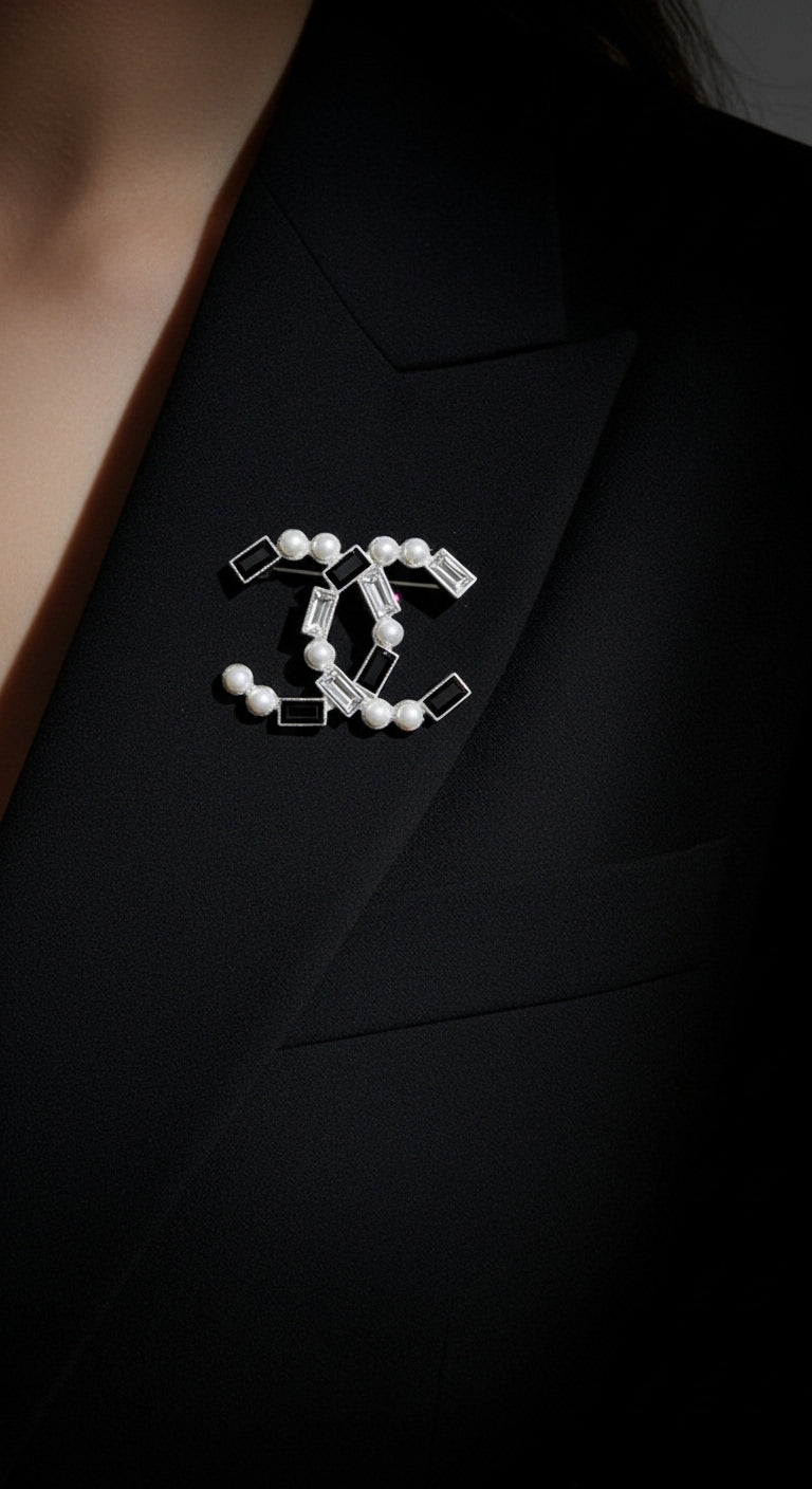 Onyx & Prism Broş (İthal Kutulu Model)