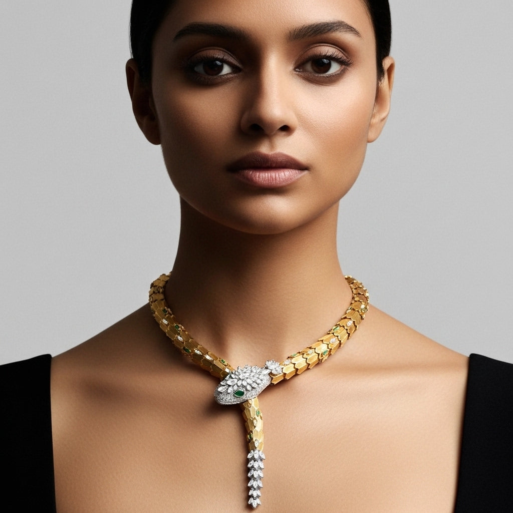 Verdantia Serpent Kolye (İthal Kutulu Model)