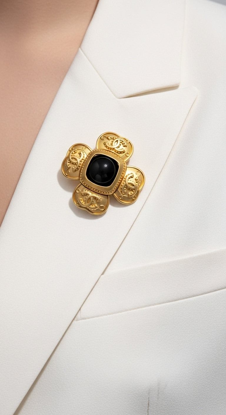 Baroque Broş (İthal Kutulu Model)