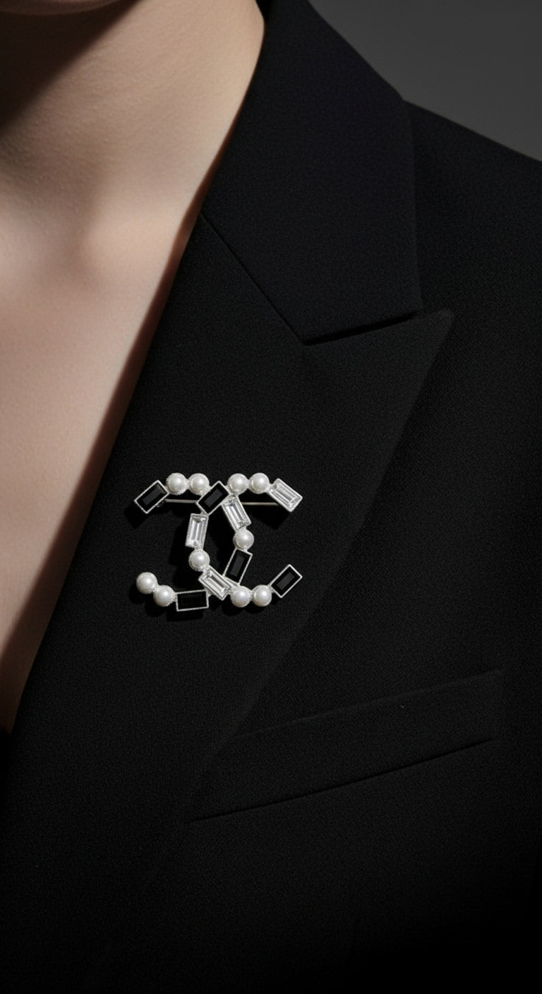 Onyx & Prism Broş (İthal Kutulu Model)