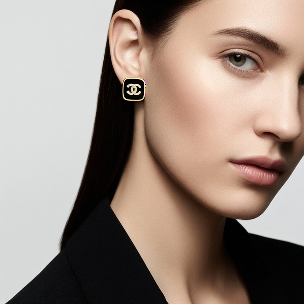 Ébène Küpe (İthal Kutulu Model)