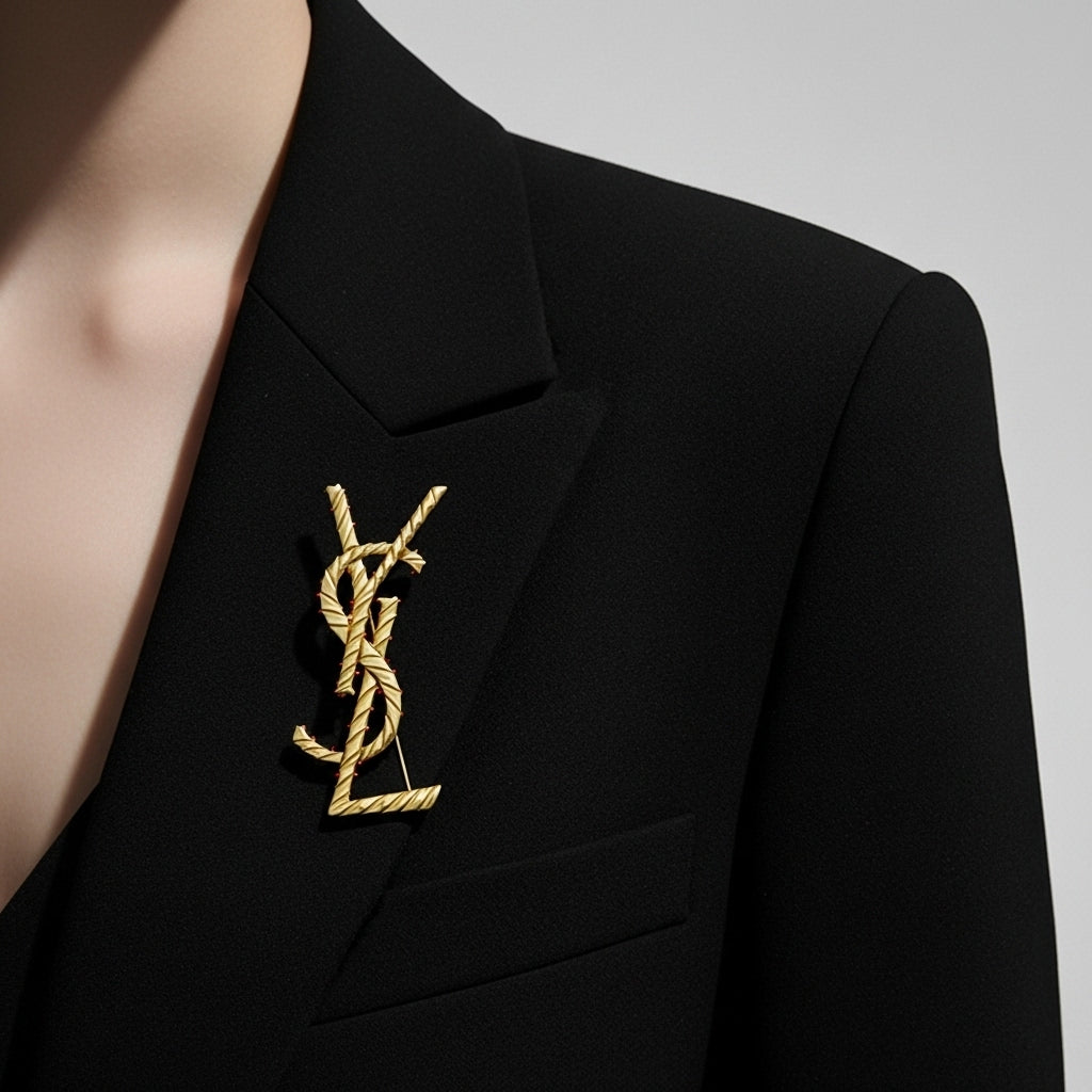 Aure Twist Brooch (Imported Boxed Model)