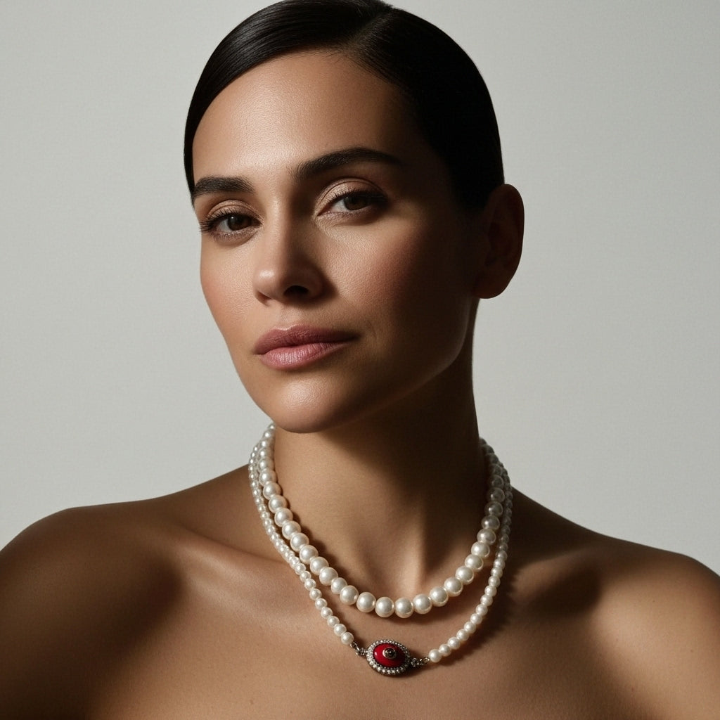 Perla Kolye (İthal Kutulu Model)