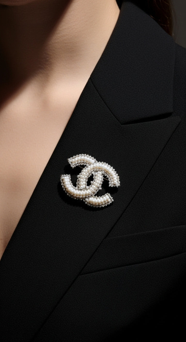 Duchess Pearl Broş (İthal Kutulu Model)