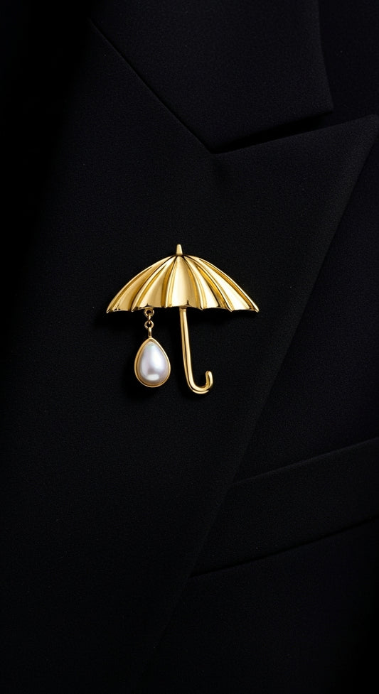 RainDrop Broş (İthal Kutulu Model)