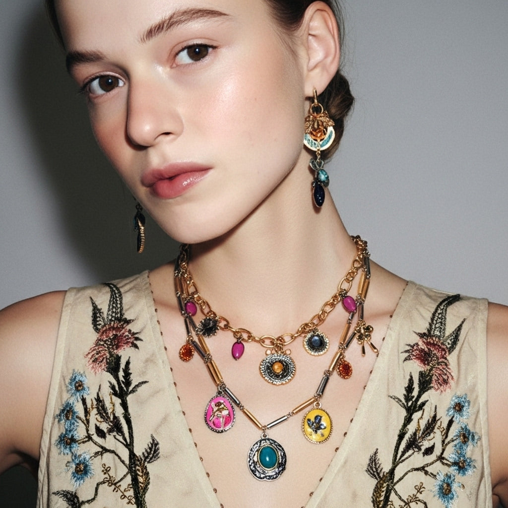 Florencia Amulet Kolye