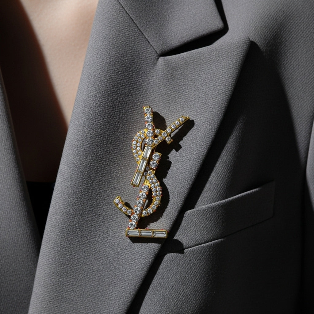 Glacé Baguette Broş (İthal Kutulu Model)