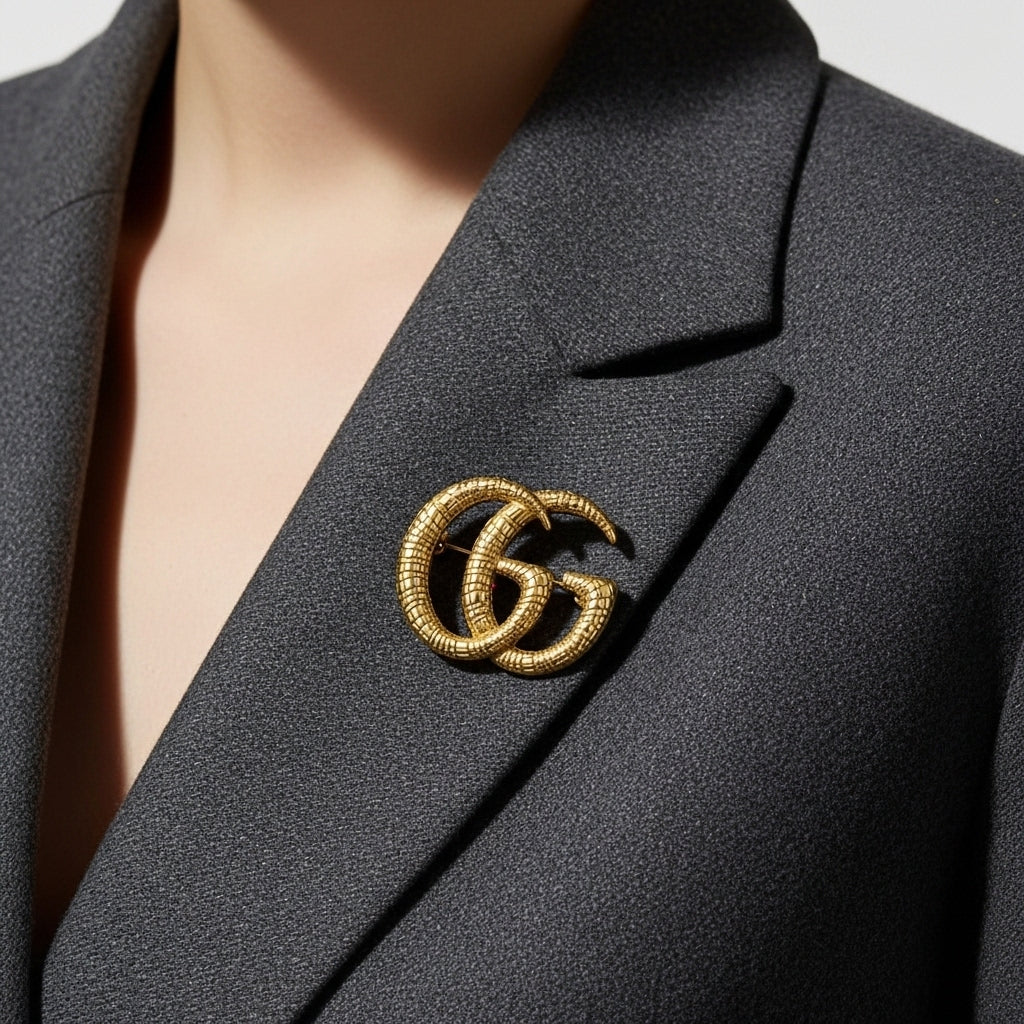 Scaled Arc Broş (İthal Kutulu Model)