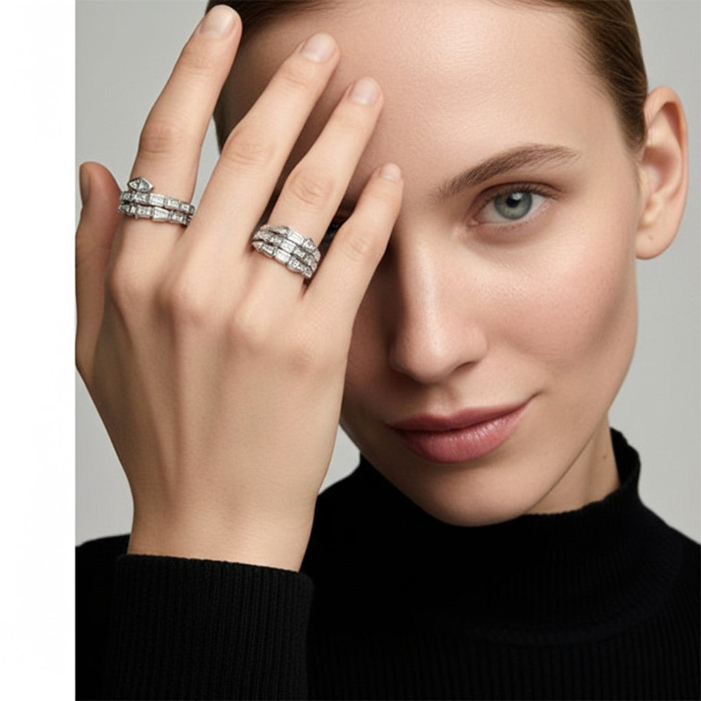 Ophidia Glare Yüzük (İthal Kutulu Model)