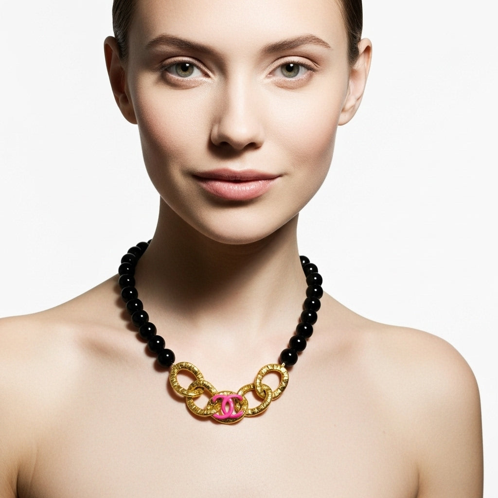 Obsidian Necklace (Imported Boxed Model)