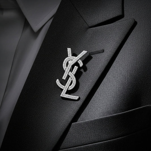 Glacé Interlock Broş (İthal Kutulu Model)