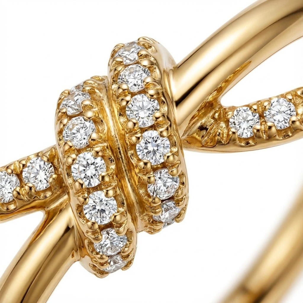 Infinity Knot Yüzük (İthal Kutulu Model)