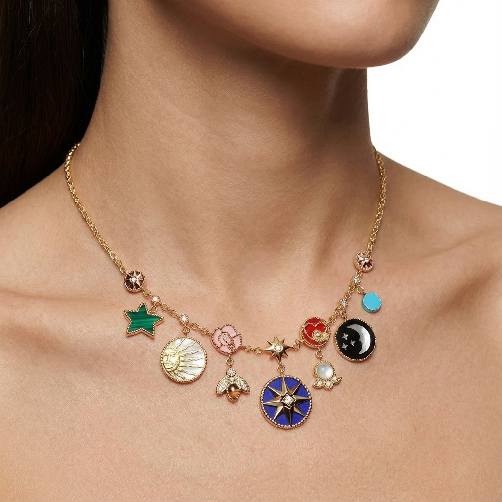 Колье «Космический мечтатель» (импортное, в коробке)