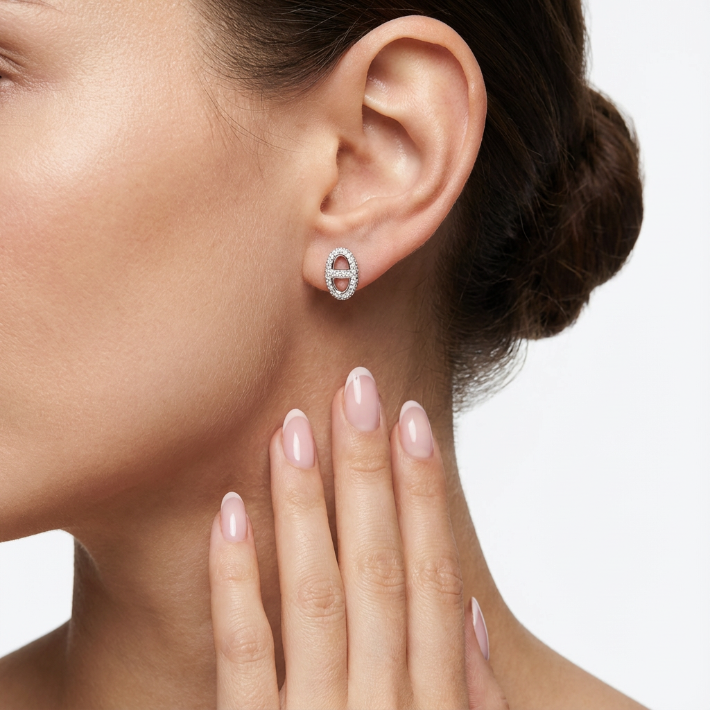 Glistening Küpe (İthal Kutulu Model)