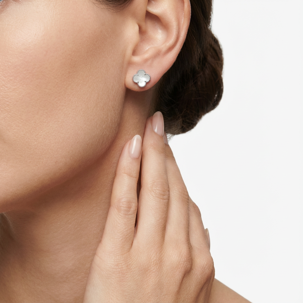 VCA Gilded Line Küpe (İthal Kutulu Model)