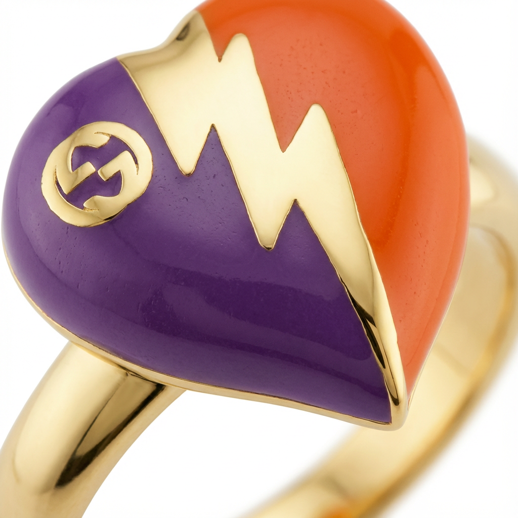 Volt Heart Yüzük (İthal Kutulu Model)