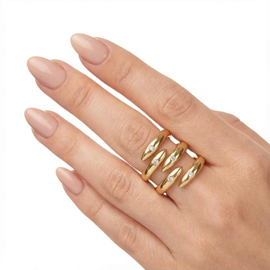 Fluid Diamond Yüzük