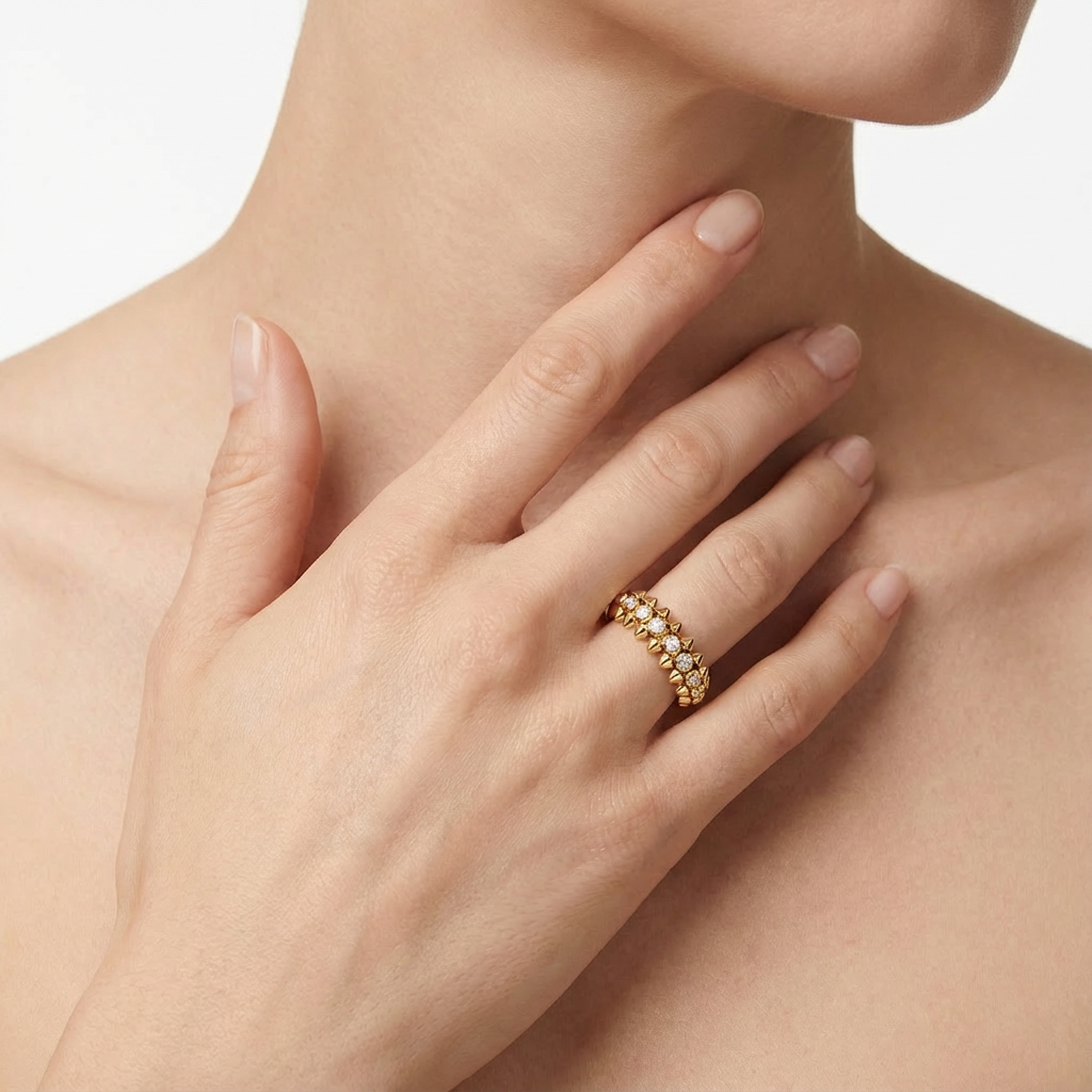 Thalisse V Yüzük (İthal Kutulu Model)