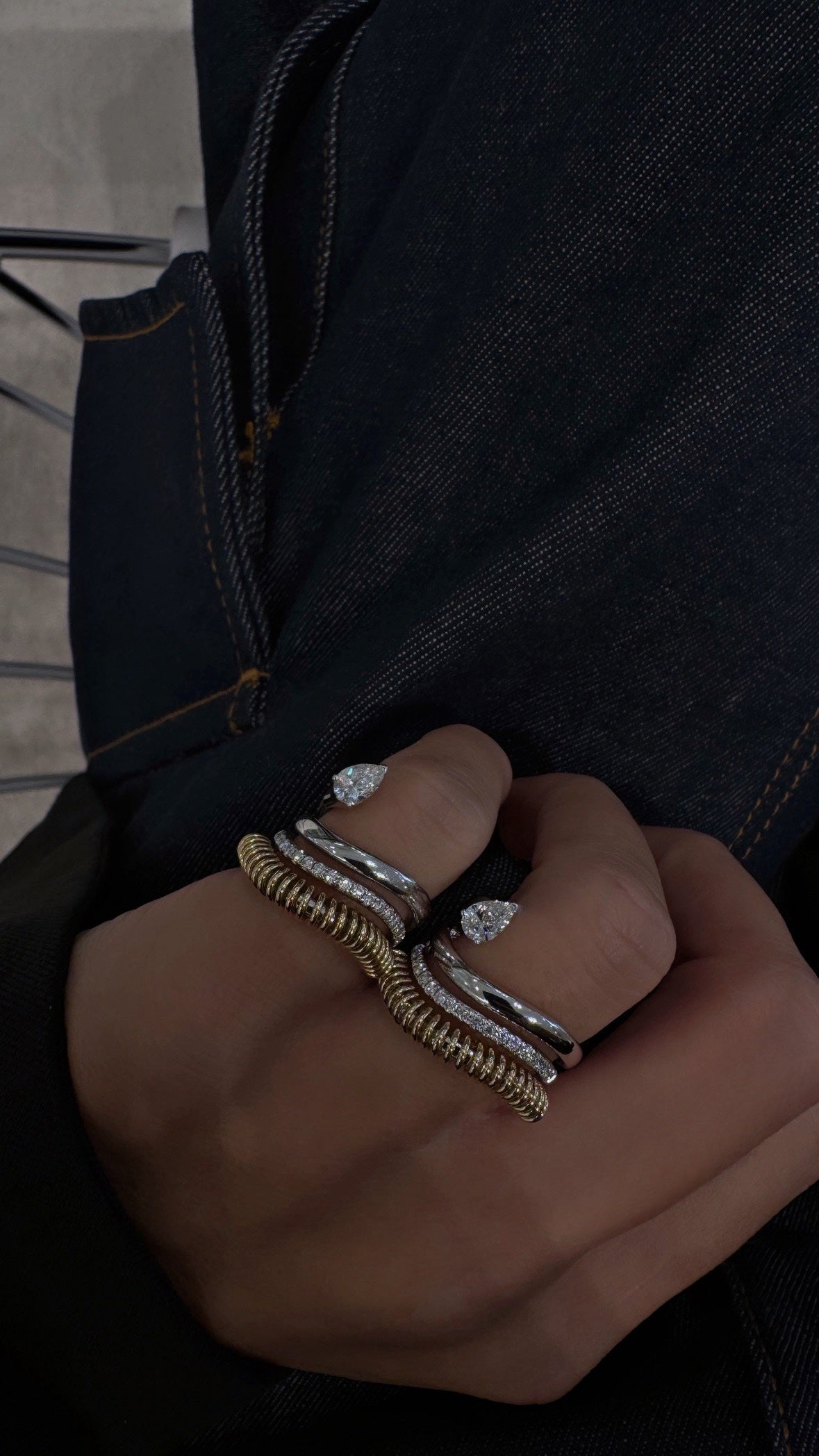 Molten Drop Yüzük - MuffGem