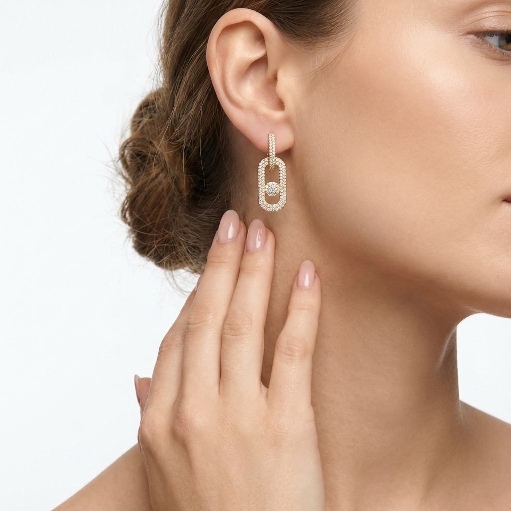 Vega Links Küpe (İthal Model)