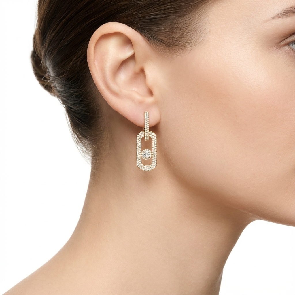 Vega Links Küpe (İthal Model)