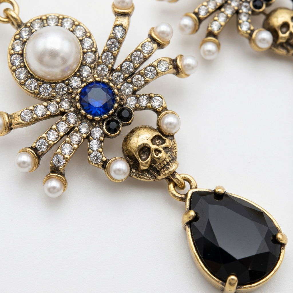 Arachne's Royal Earrings (Imported, Boxed Model)