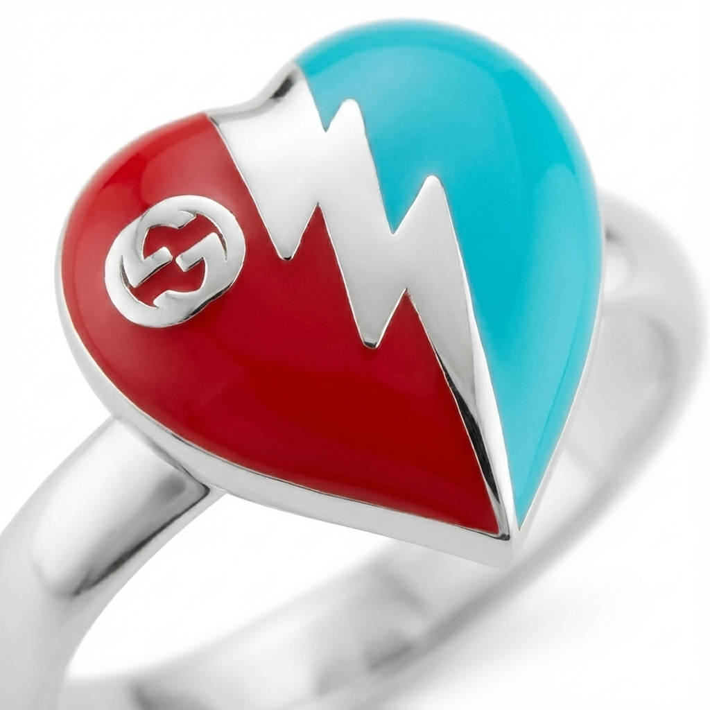 Volt Heart Yüzük (İthal Kutulu Model)