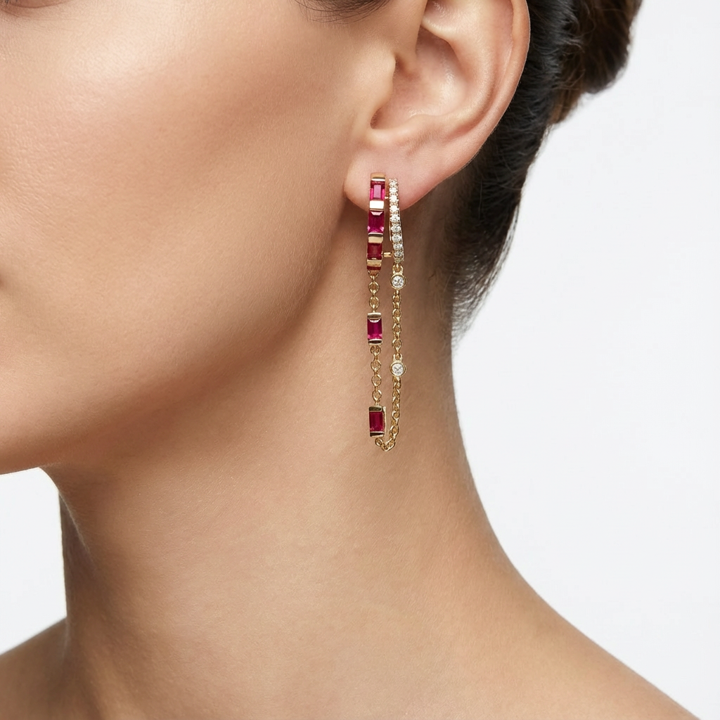 Delicate Glace Küpe