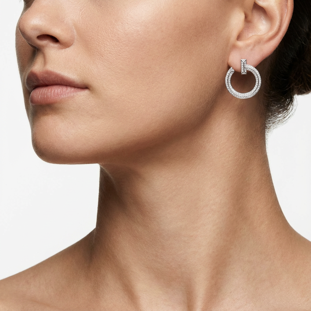 Aureum Crest Küpe (İthal Kutulu Model)