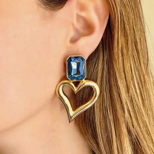 Bleu Désir Küpe - MuffGem