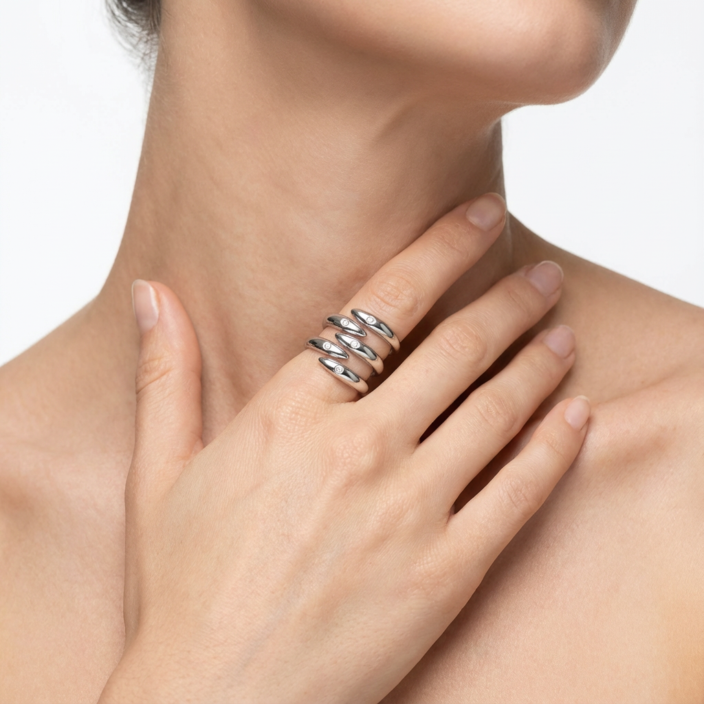 Fluid Diamond Yüzük