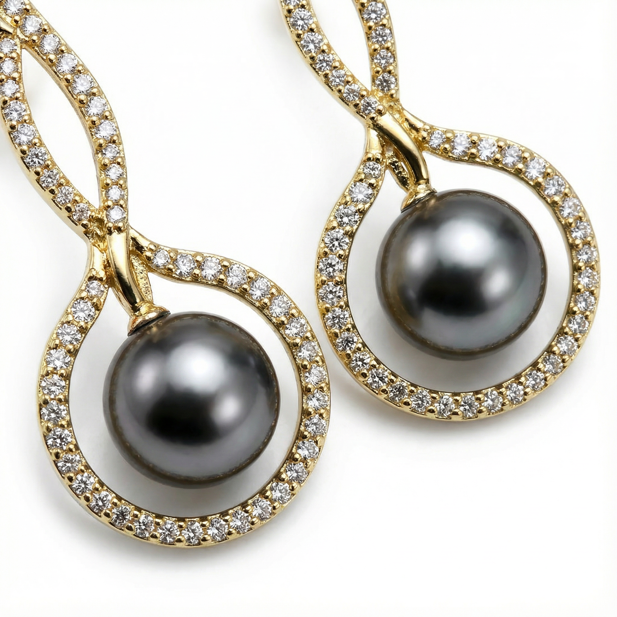 Antracite Nebula Küpe