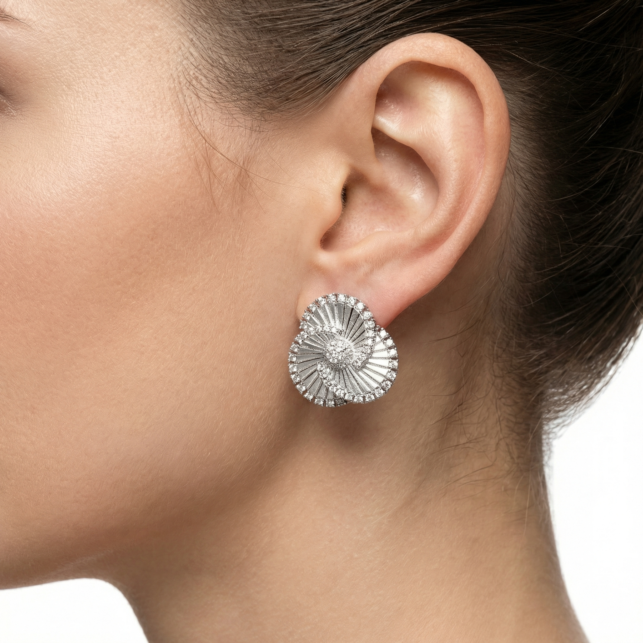 Celestial Trinity Discs Küpe