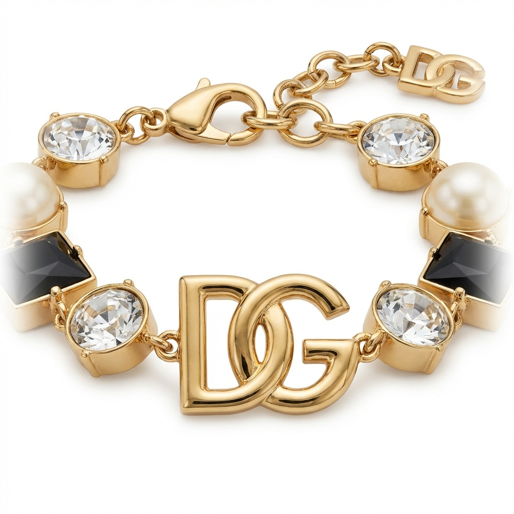 Midnight Pearl Gallery Bileklik (İthal Model)