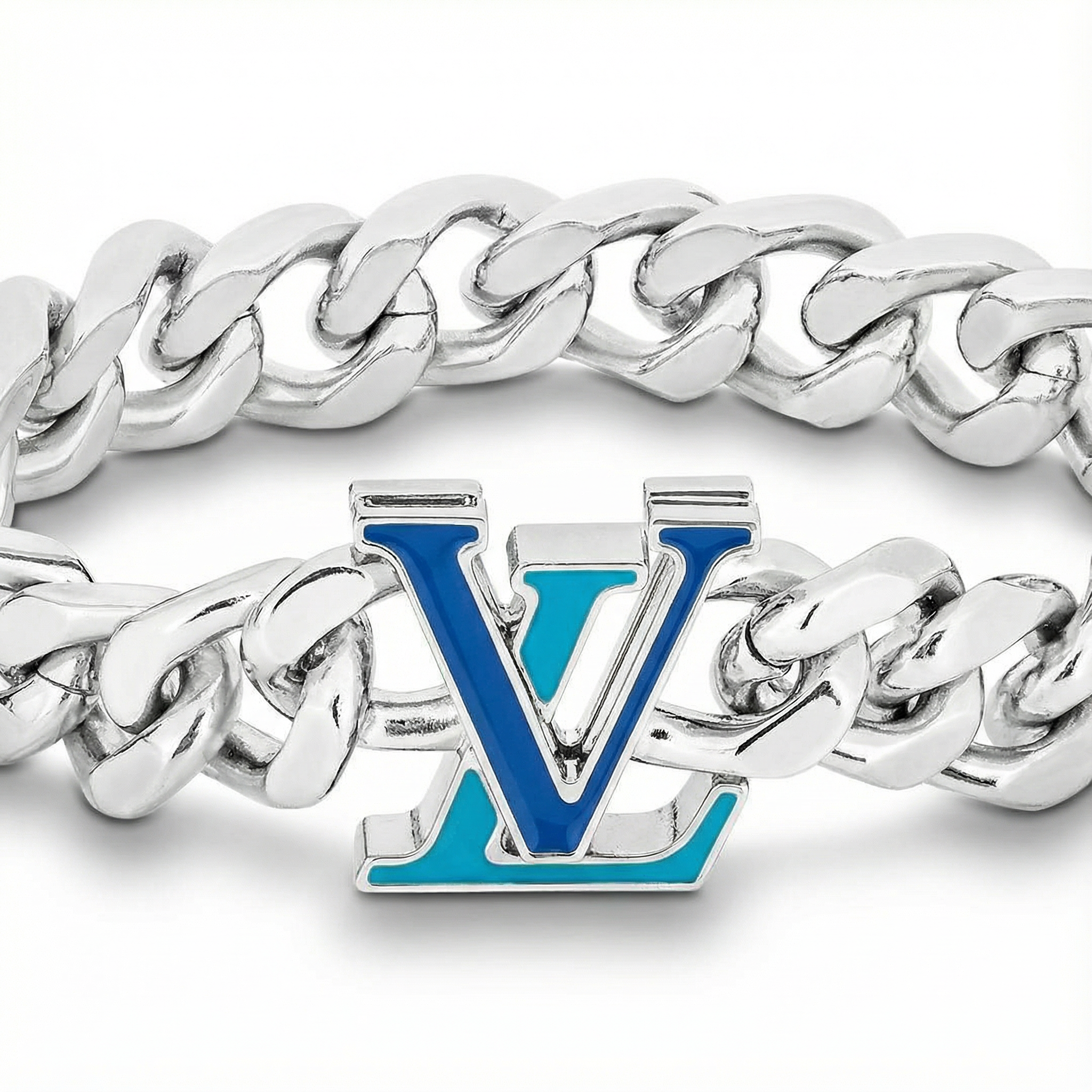 Titanium Blue Emblem Bileklik (İthal Model)