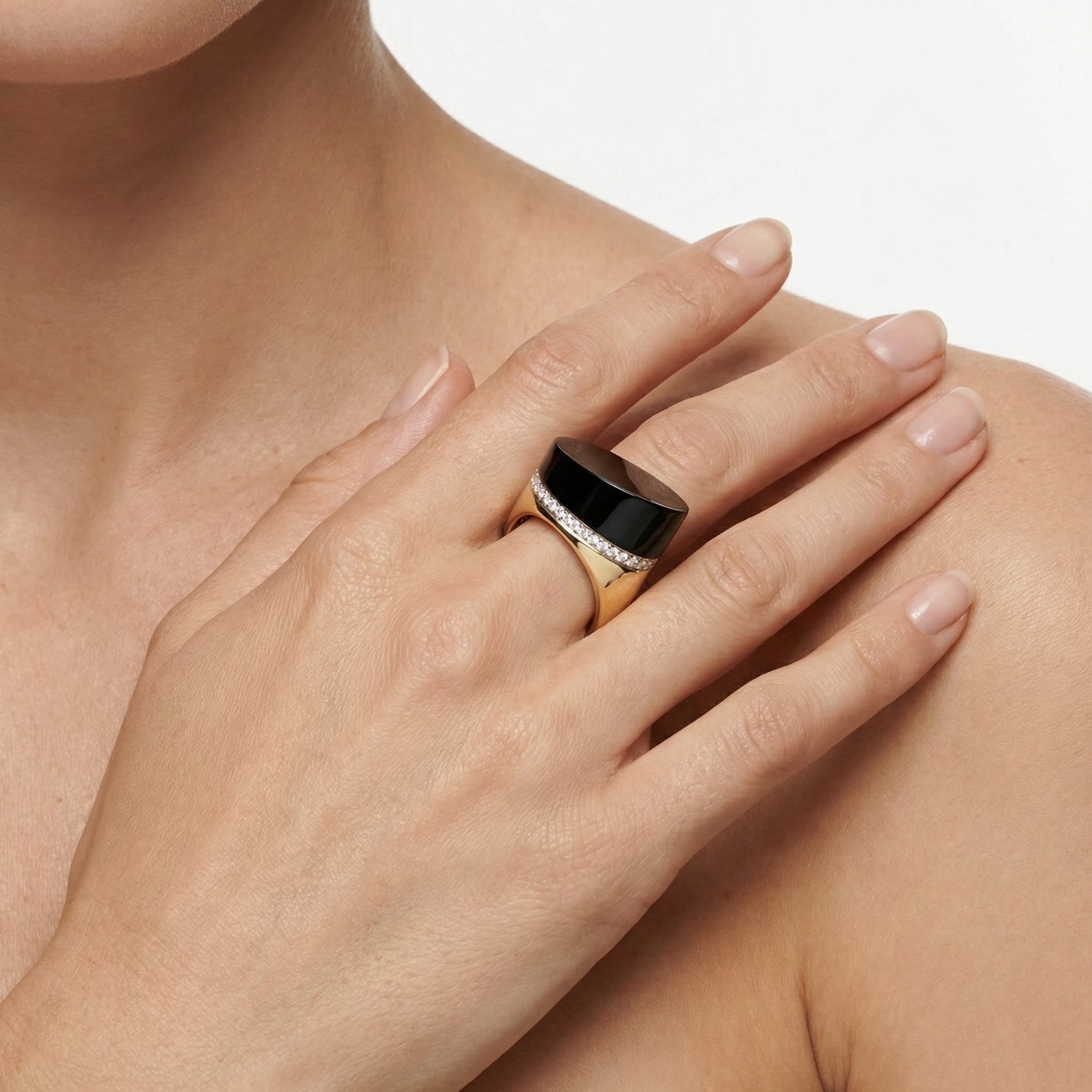 Gilded Monolith Yüzük